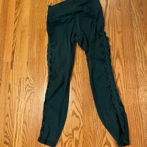 Forest green lululemon leggings7/8